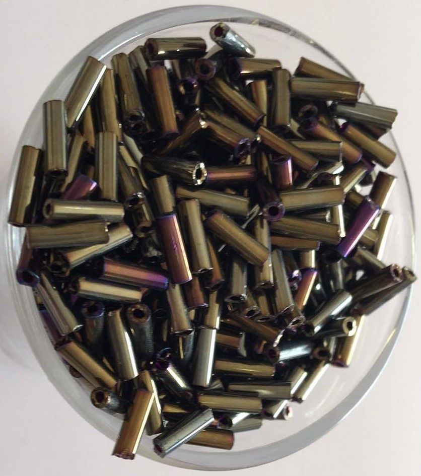 Bugle - Gunmetal Iris 6mm
