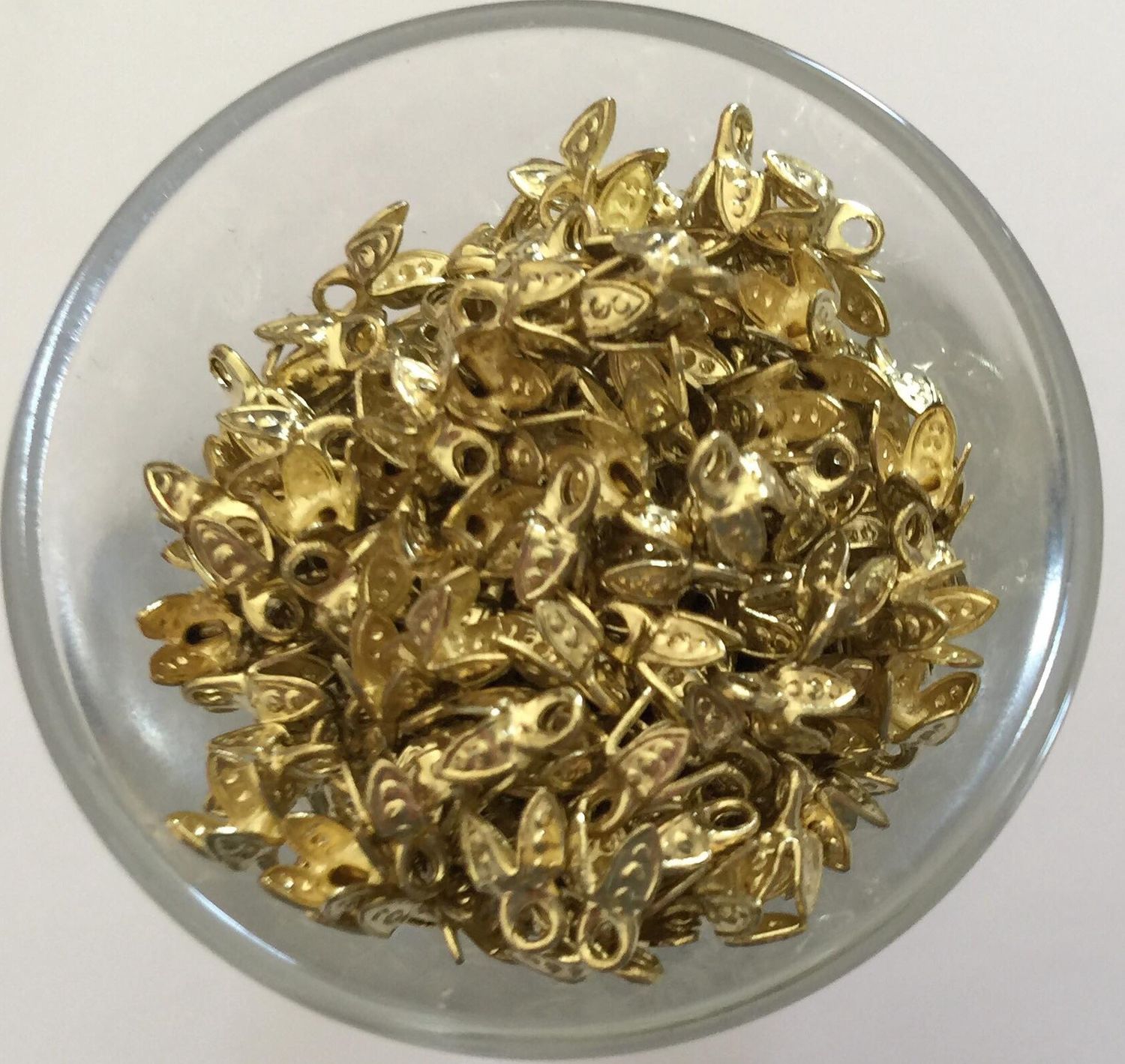 Bell Cap - Gold 6mm