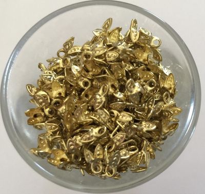Bell Cap - Gold 6mm