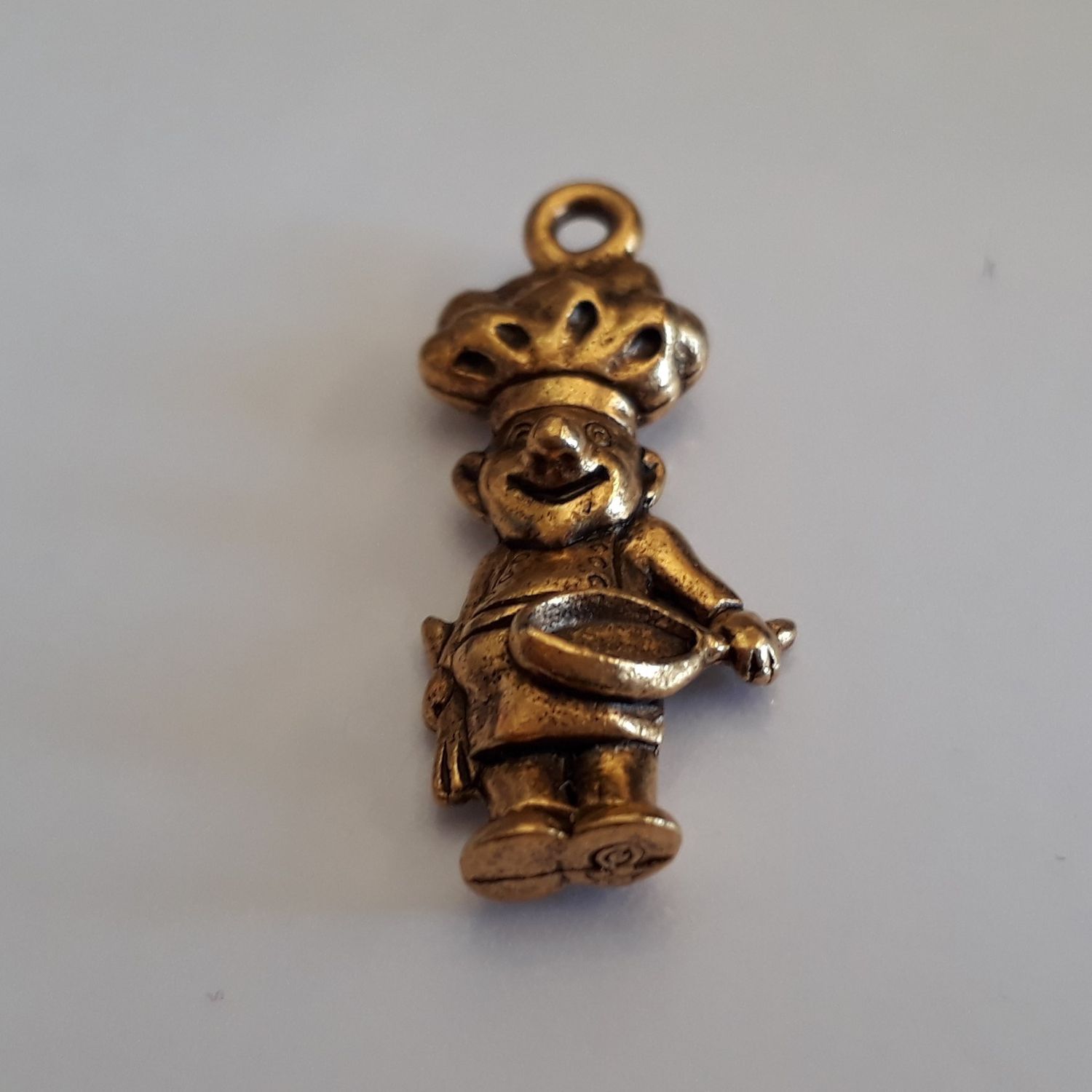 Chef Charm - Gold 25mm