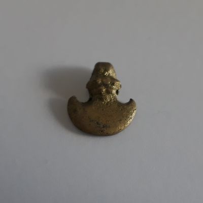 Naga Charm - Brass 11x12mm