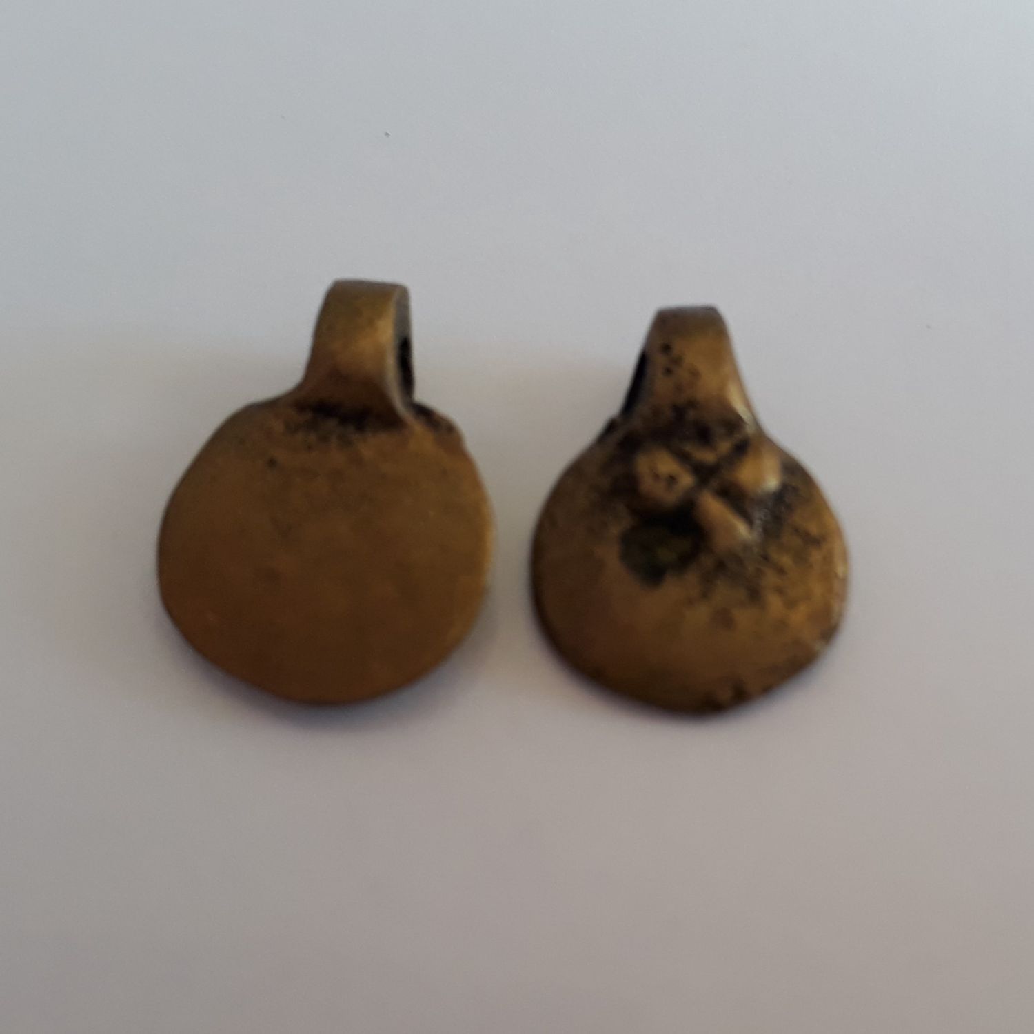 Naga Charm - Brass 9x13mm