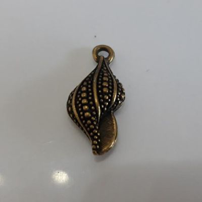 Sea Shell Charm - Silver 22mm