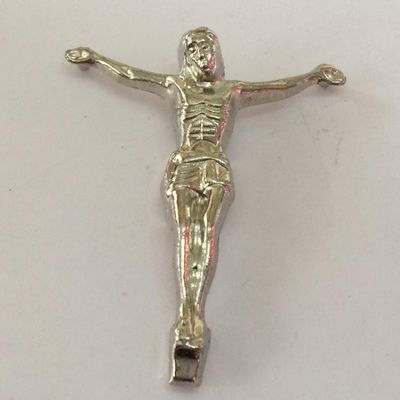 Jesus Pendant - Silver 40x35mm