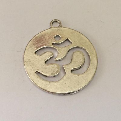 Namaste Charm - Silver 25mm