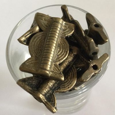 Hour Glass - Brass 28x20mm