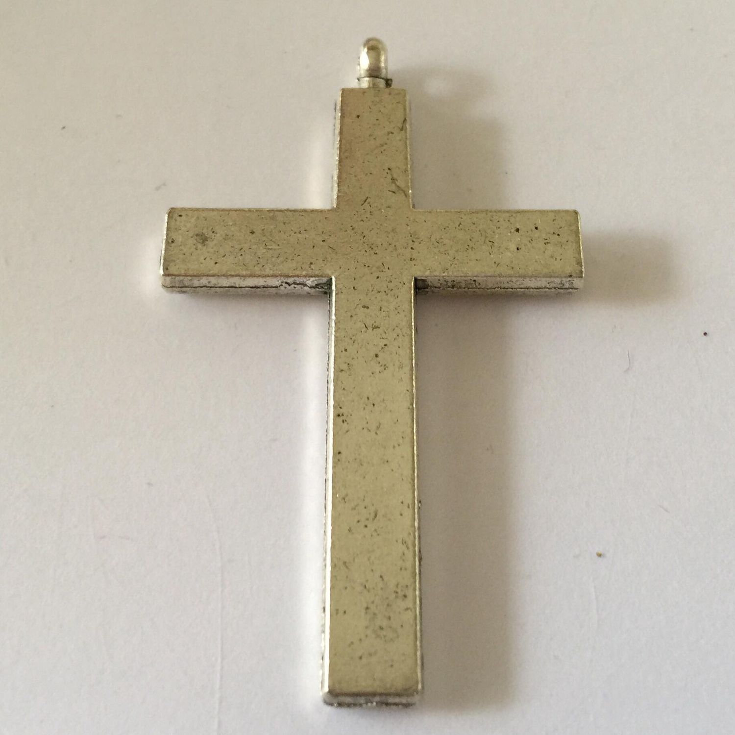 Cross Pendant - Silver 50x32mm