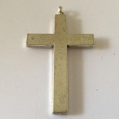 Cross Pendant - Silver 50x32mm
