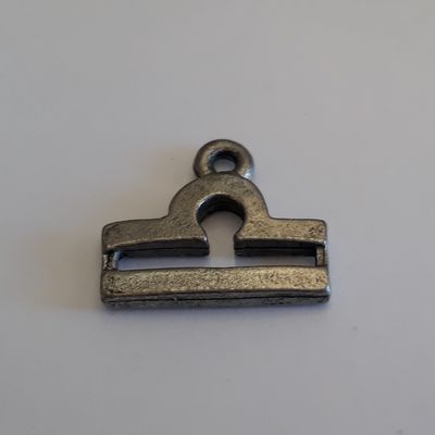 Libra Charm - Silver 15mm (23 Sept - 22 Oct)