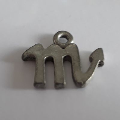 Scorpio Charm - Silver 19x16mm (Oct 23 - Nov 21)