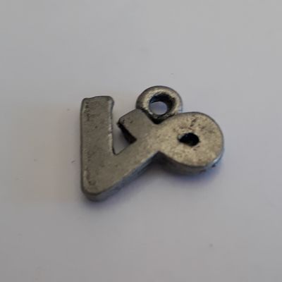 Capricorn Charm - Silver 15mm (Dec 22 - Jan 19)