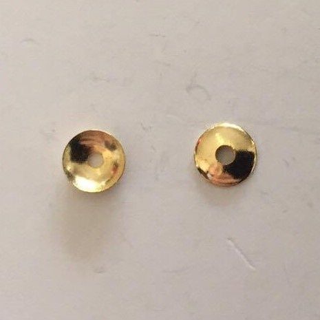 Bead Cap - Gold 4mm