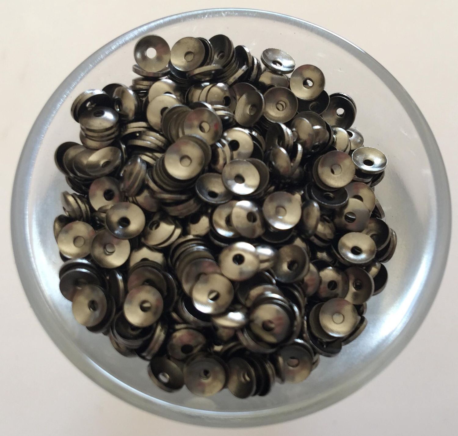 Plain Cap - Nickel 4mm