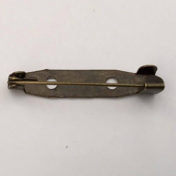 Brooch Back - Bronze 29mm
