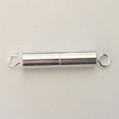 Barrel Clasp - Silver 25mm