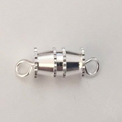 Barrel Clasp - Silver 15mm