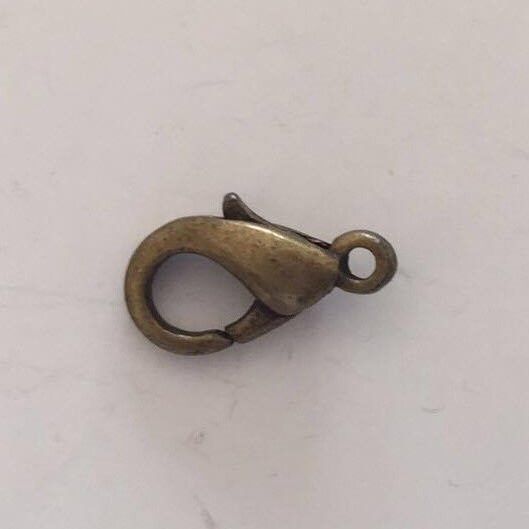 Lobster Clasp - Bronze 12mm