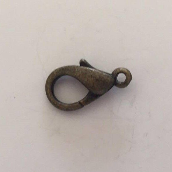 Lobster Clasp - Bronze 14mm