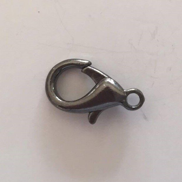 Lobster Clasp - Gunmetal 14mm