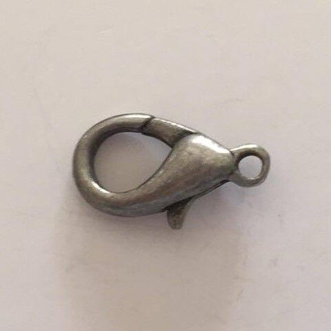 Lobster Clasp - Ant. Silver 15mm