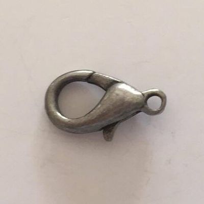 Lobster Clasp - Ant. Silver 15mm