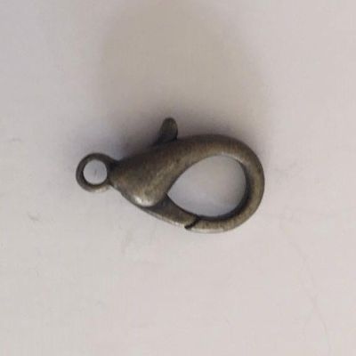 Lobster Clasp - Antique Bronze 14mm