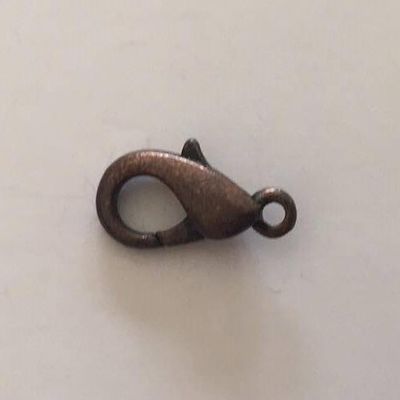Lobster Clasp - Antique Copper 12mm