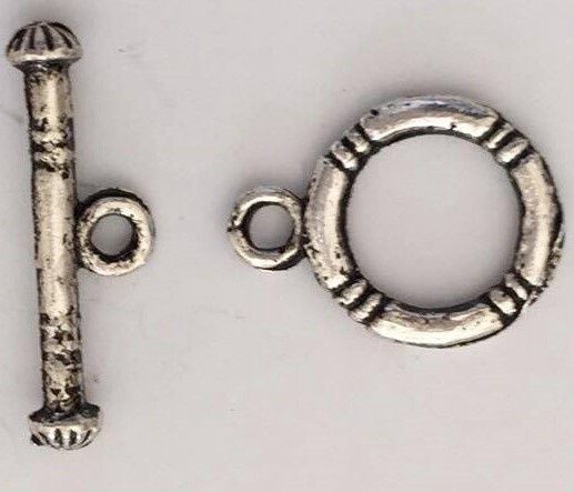 Toggle - Silver 12mm