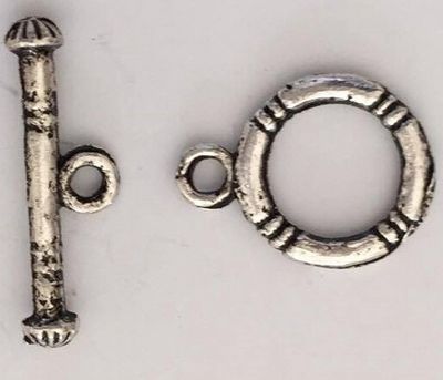 Toggle - Silver 12mm