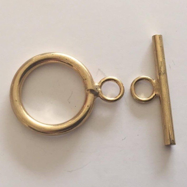 Toggle Set - Rolled Gold 16mm