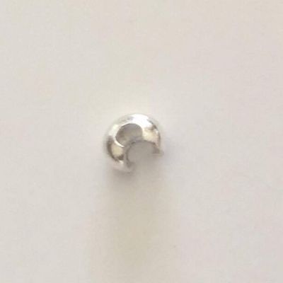 Crimp Cover - Silver 3mm