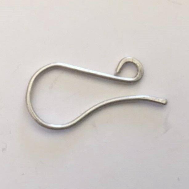 925 Sterling Silver Hook - 19mm (Pair)