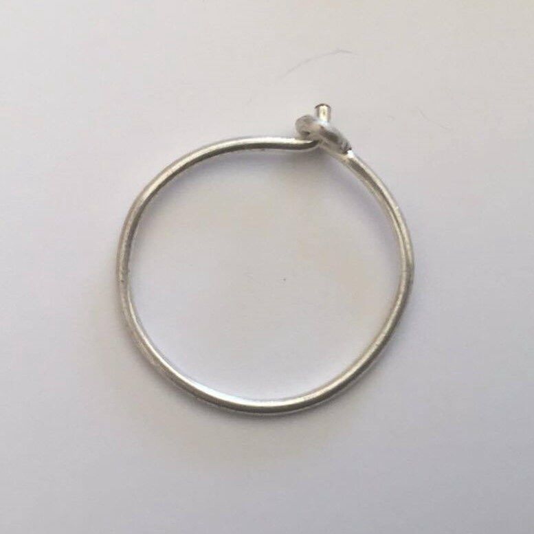 Earring Hoops - Silver Plated 15mm