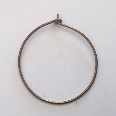 FINE GOLD Hoops - 25mm