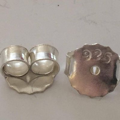 Butterfly Clip - 925 SS 7mm