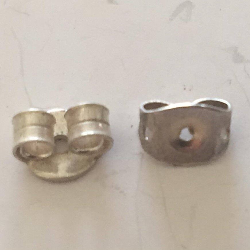 Butterfly Clip - 925 SS 7mm (Pair)
