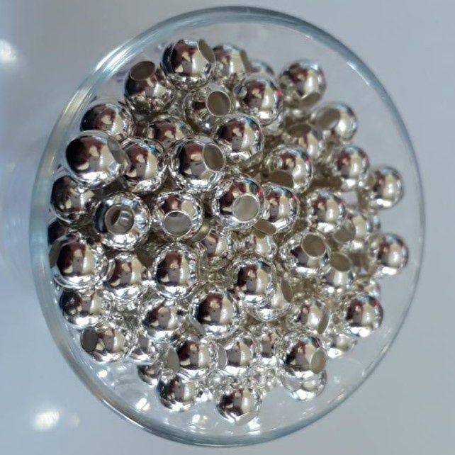 Metal Dot - Silver 6mm
