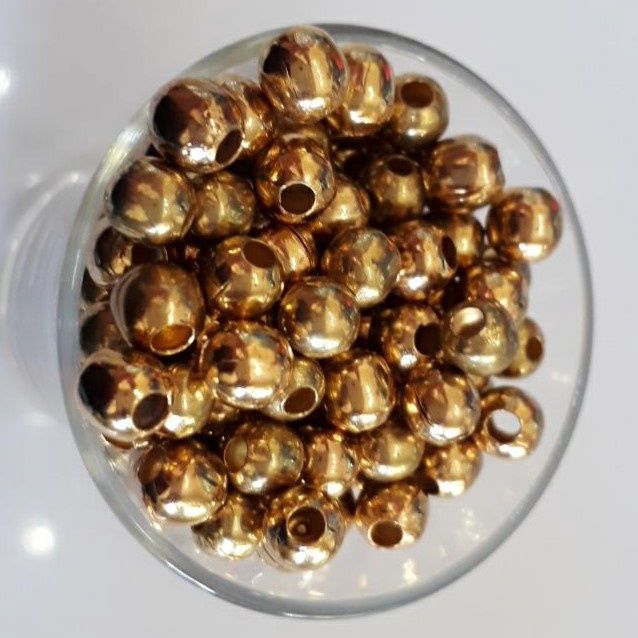 Metal Dot - Yellow Gold 6mm
