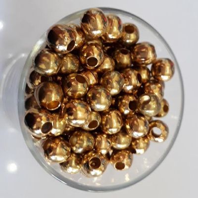 Metal Dot - Yellow Gold 6mm