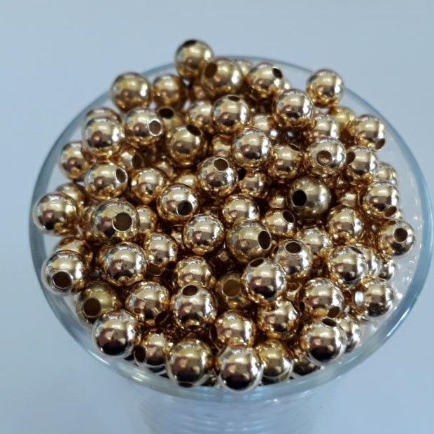 Metal Dot - Dark Gold 6mm