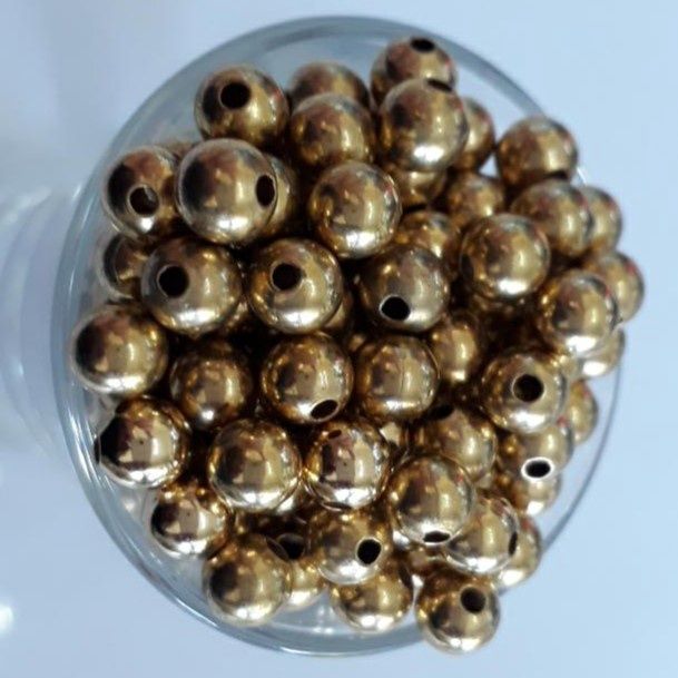 Metal Dot - Antique Gold 6mm