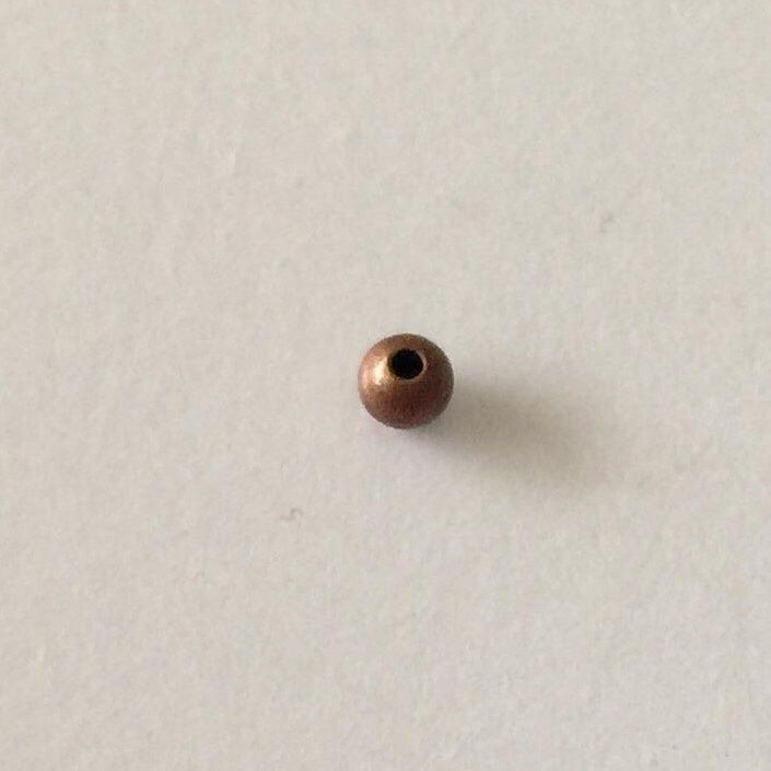 Metal Dot - Antique Copper 2.4mm