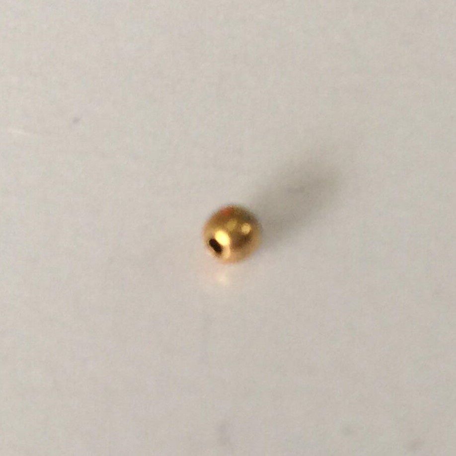 Metal Dot - Gold 2.4mm