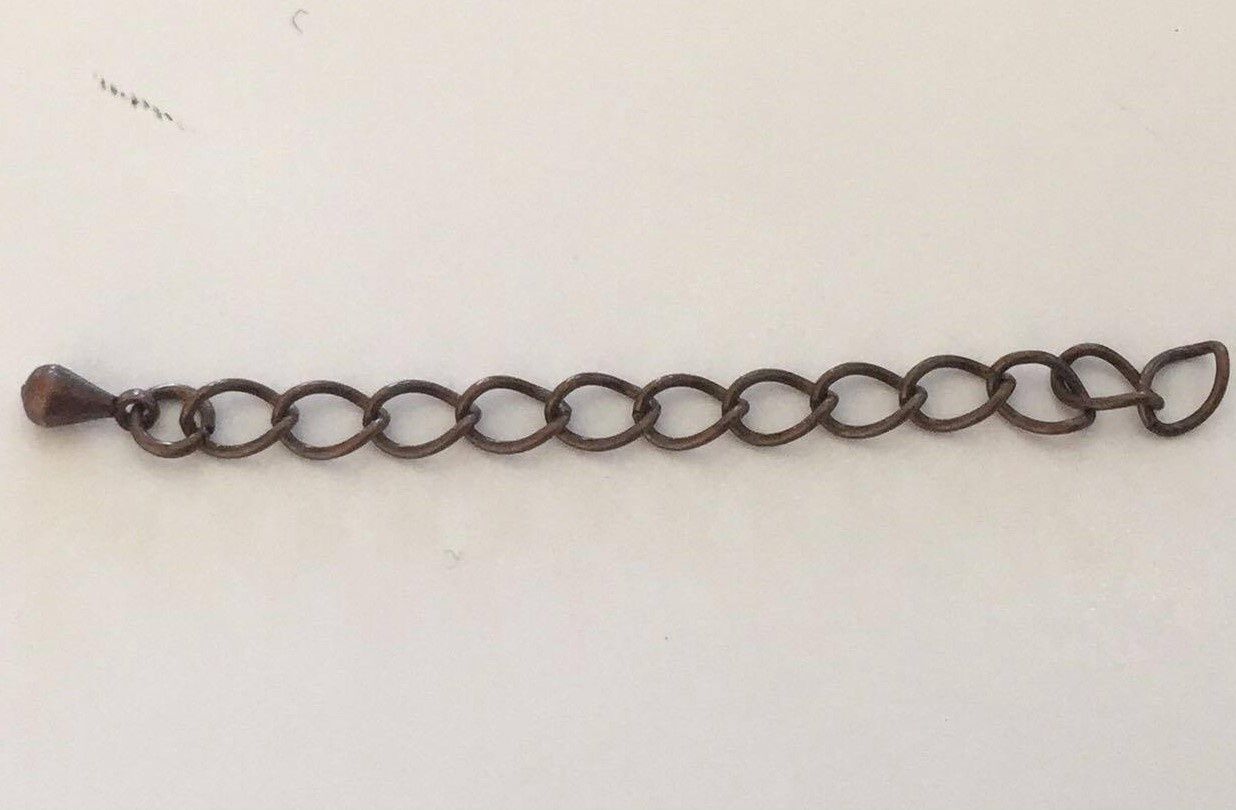 Drop Chain - Antique Copper 60mm