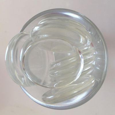 Bezel Cap - Flat, Clear 25mm