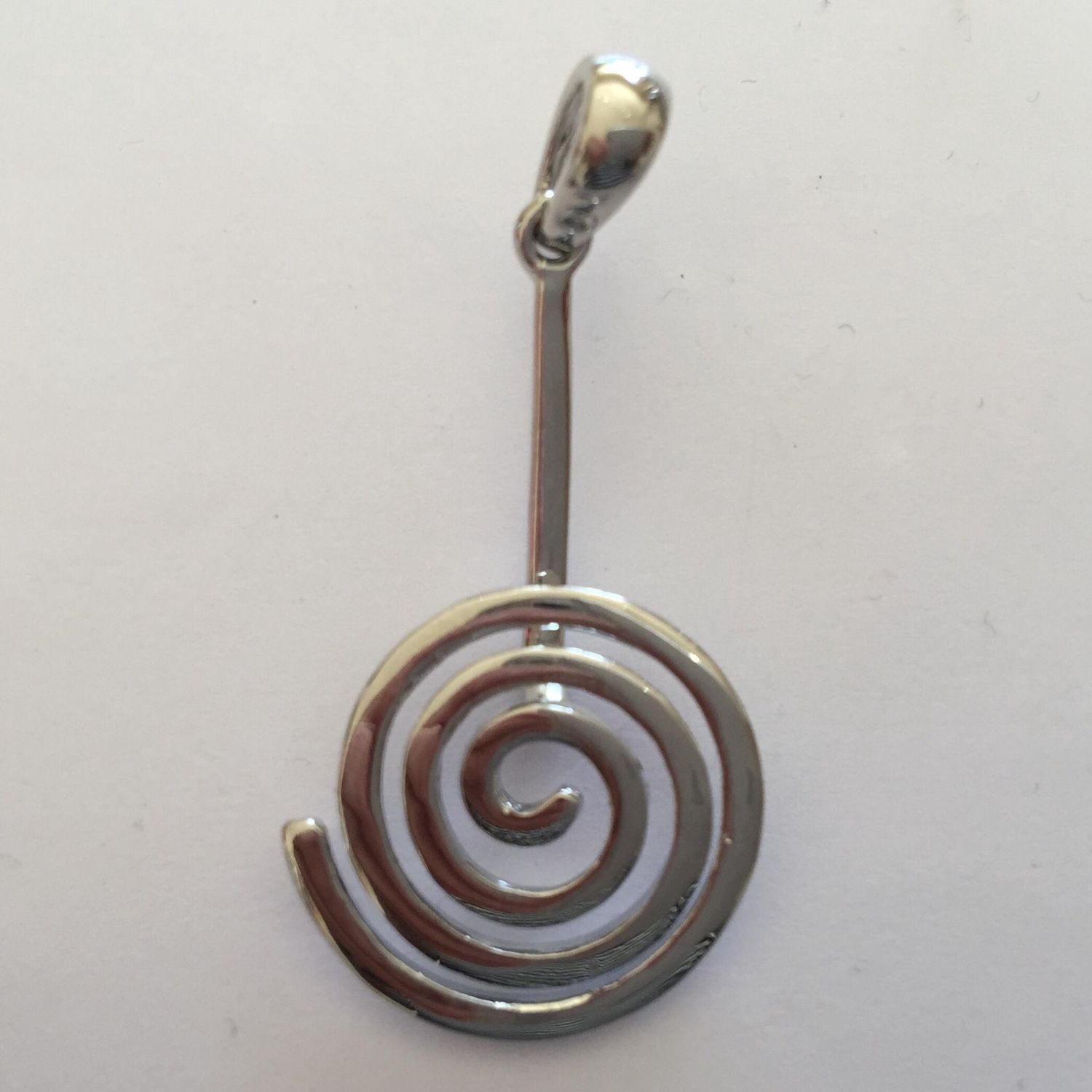 Spiral Shanks - Silver 45x20mm