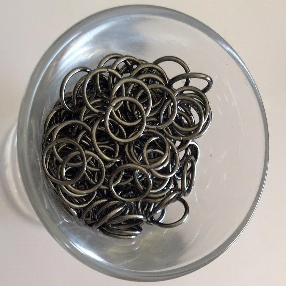 Jump Ring - Gunmetal 8mm