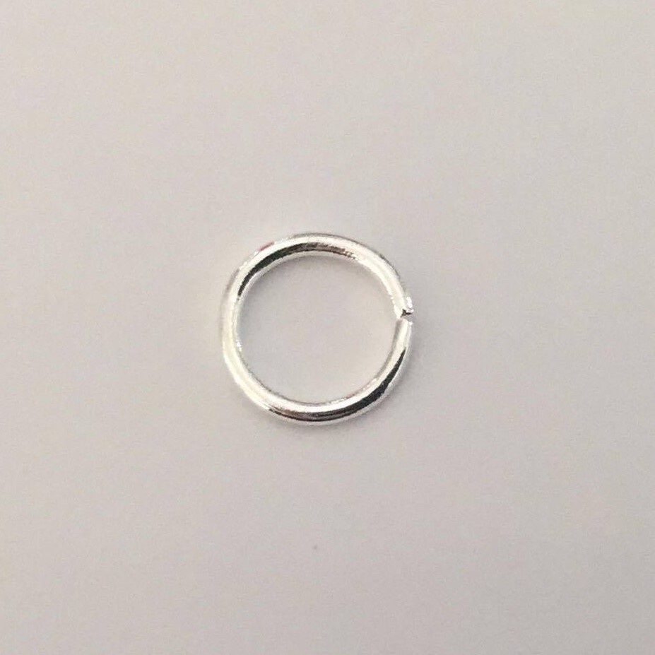 Jump Rings - Silver 8mm