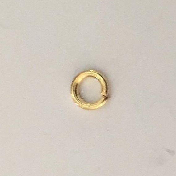 Jump Rings - Gold 4mm