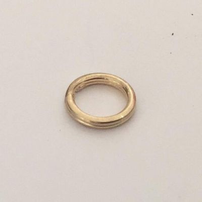 Split Ring - Rolled Gold 6mm